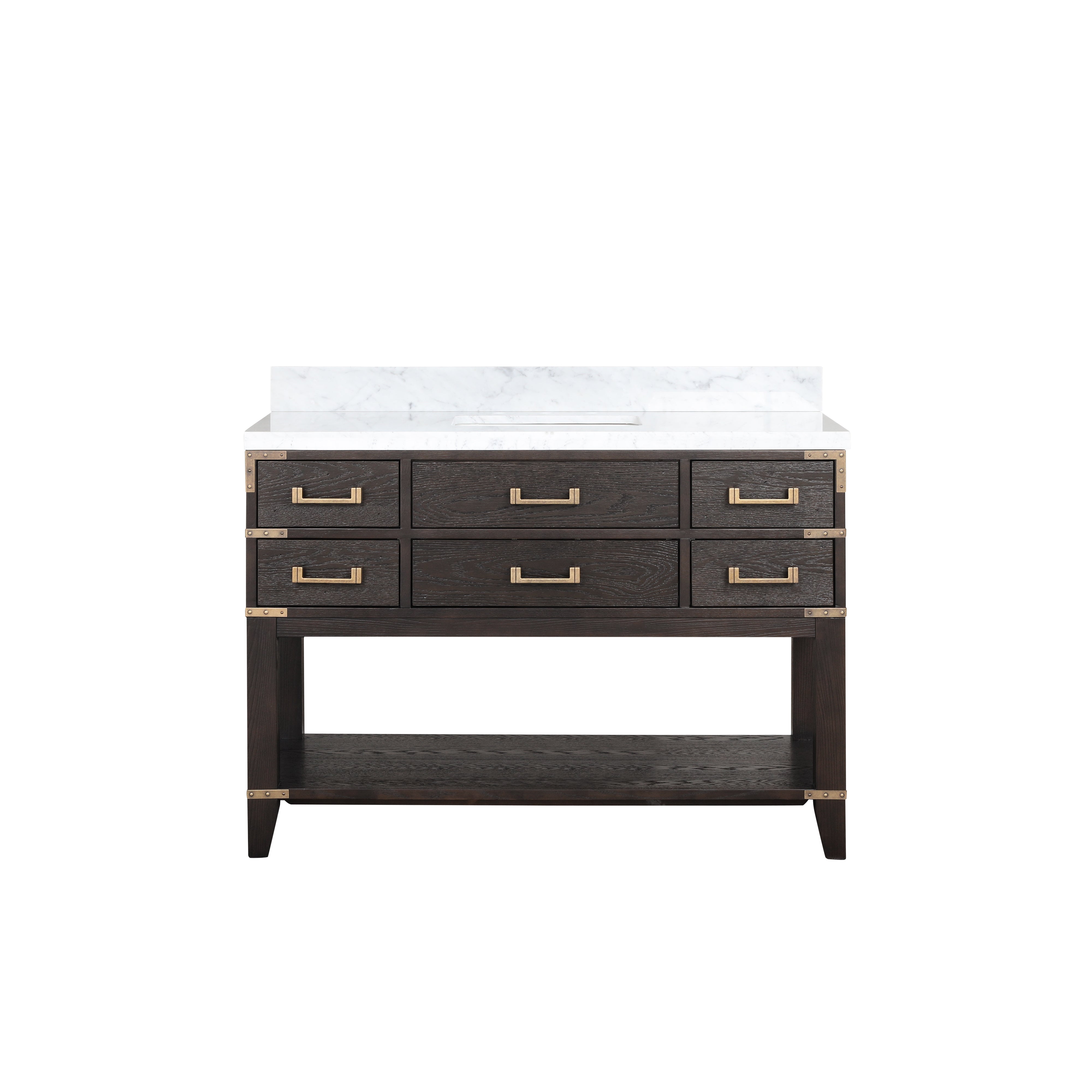 Lexora Norwalk 48 in W x 22 in D Single Bath Vanity