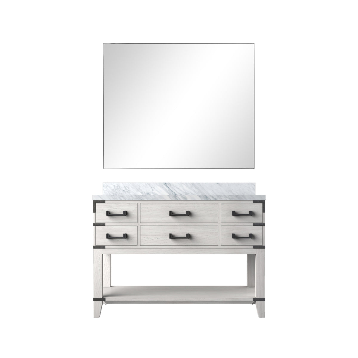 Lexora Norwalk 48 in W x 22 in D Single Bath Vanity