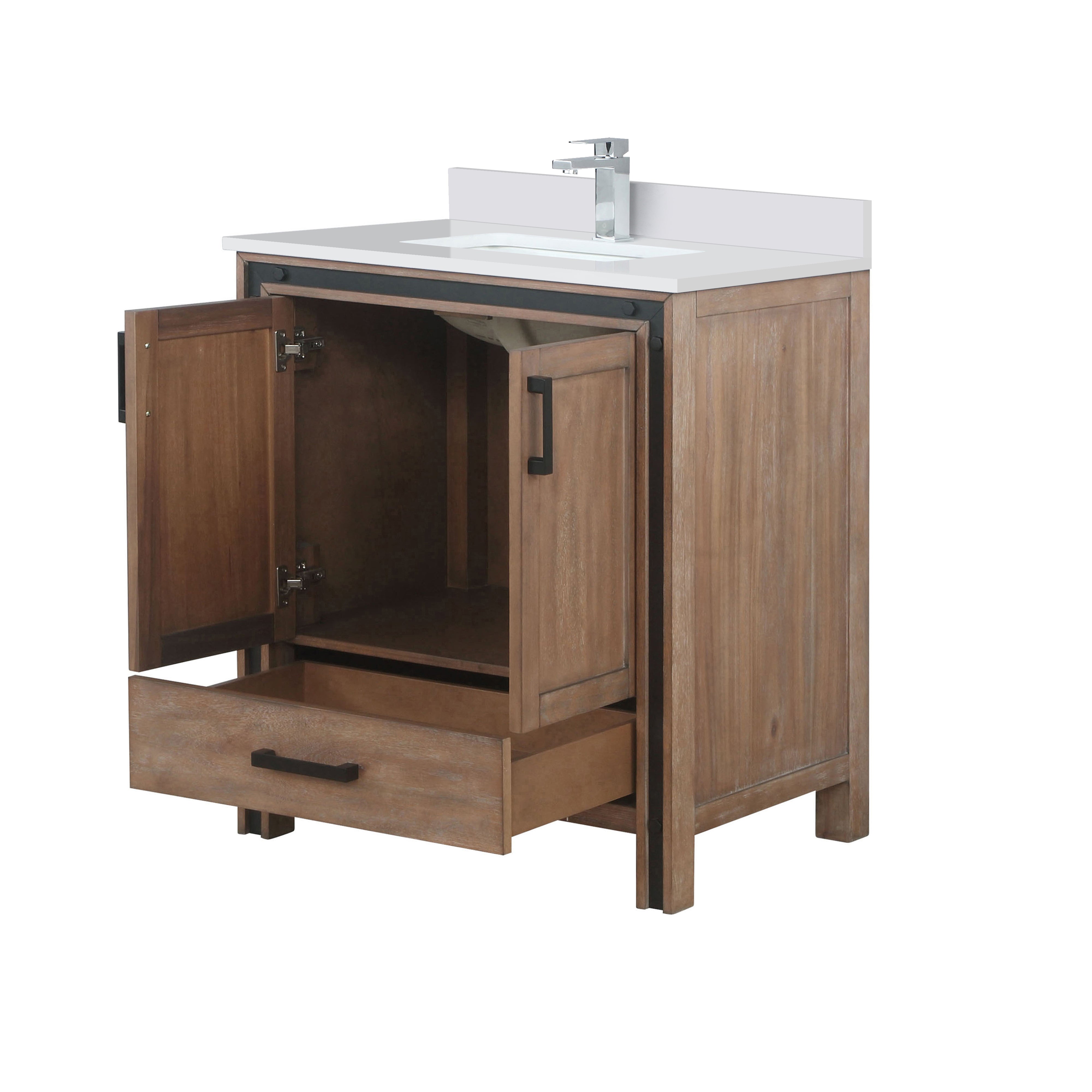 rustic barnwood vanity
