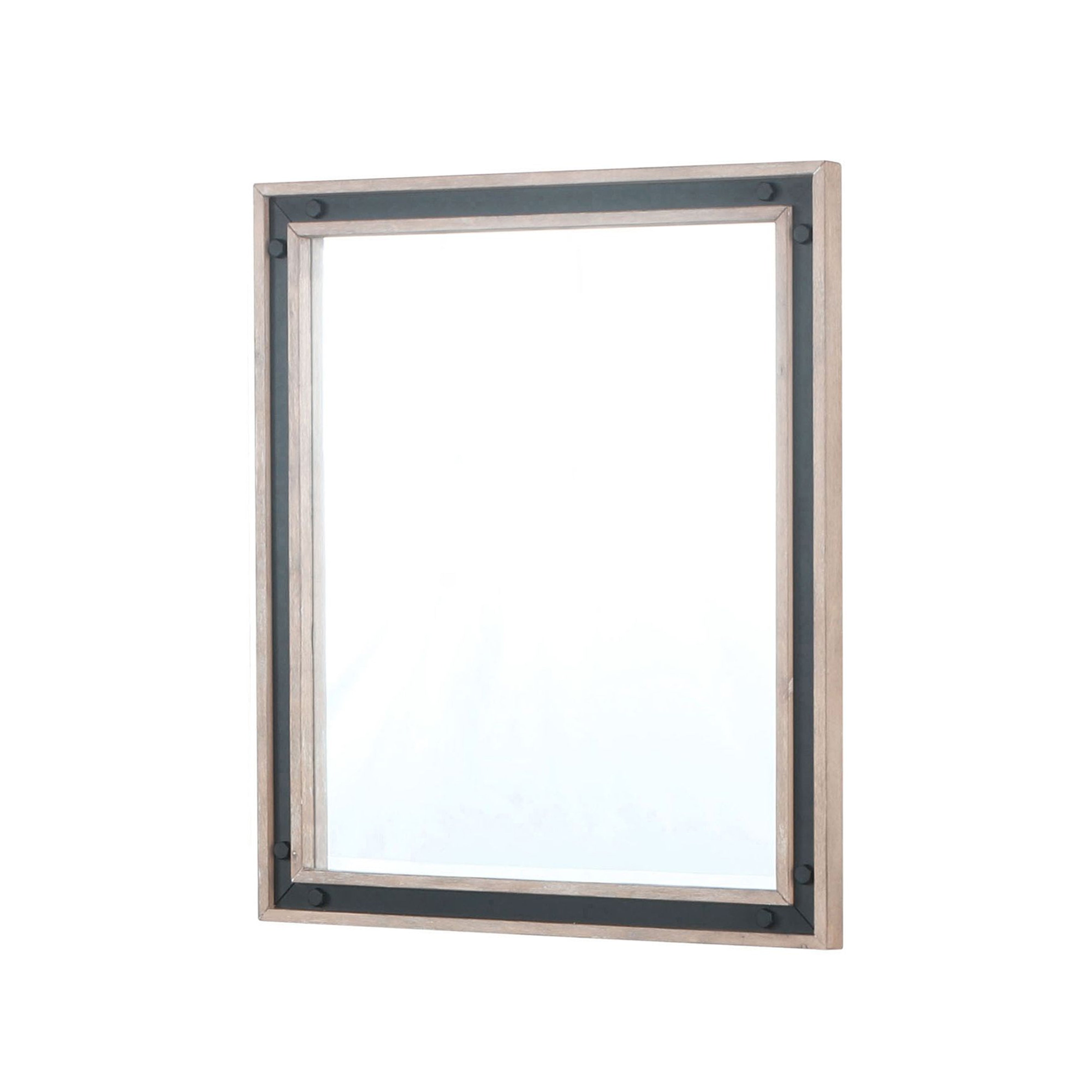 rustic barnwood mirror