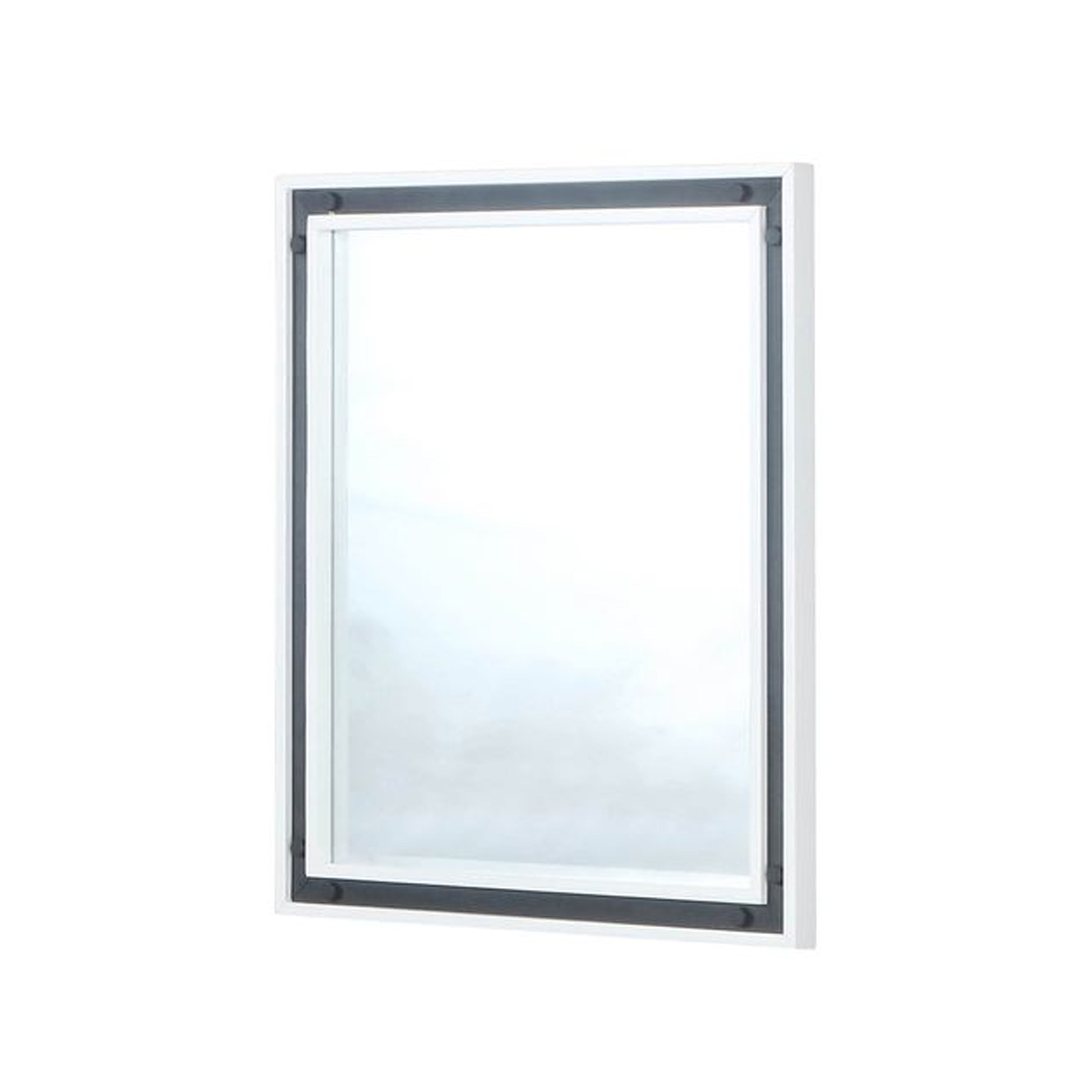 white mirror
