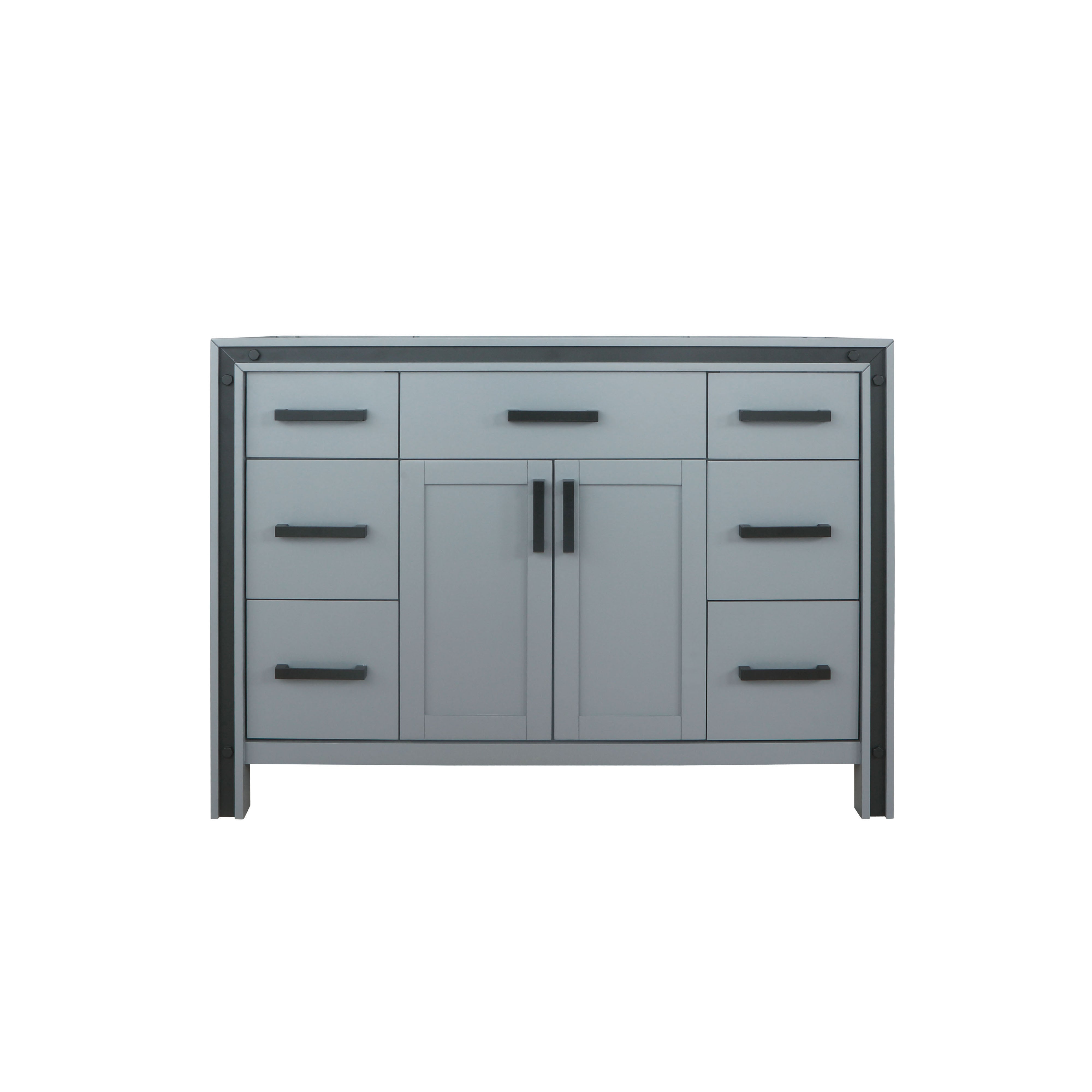 Lexora Ziva 48 in W x 22 in D Bath Vanity