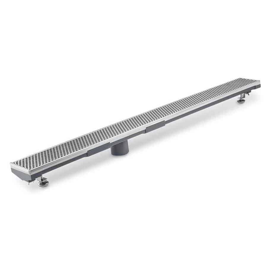 satin linear drain