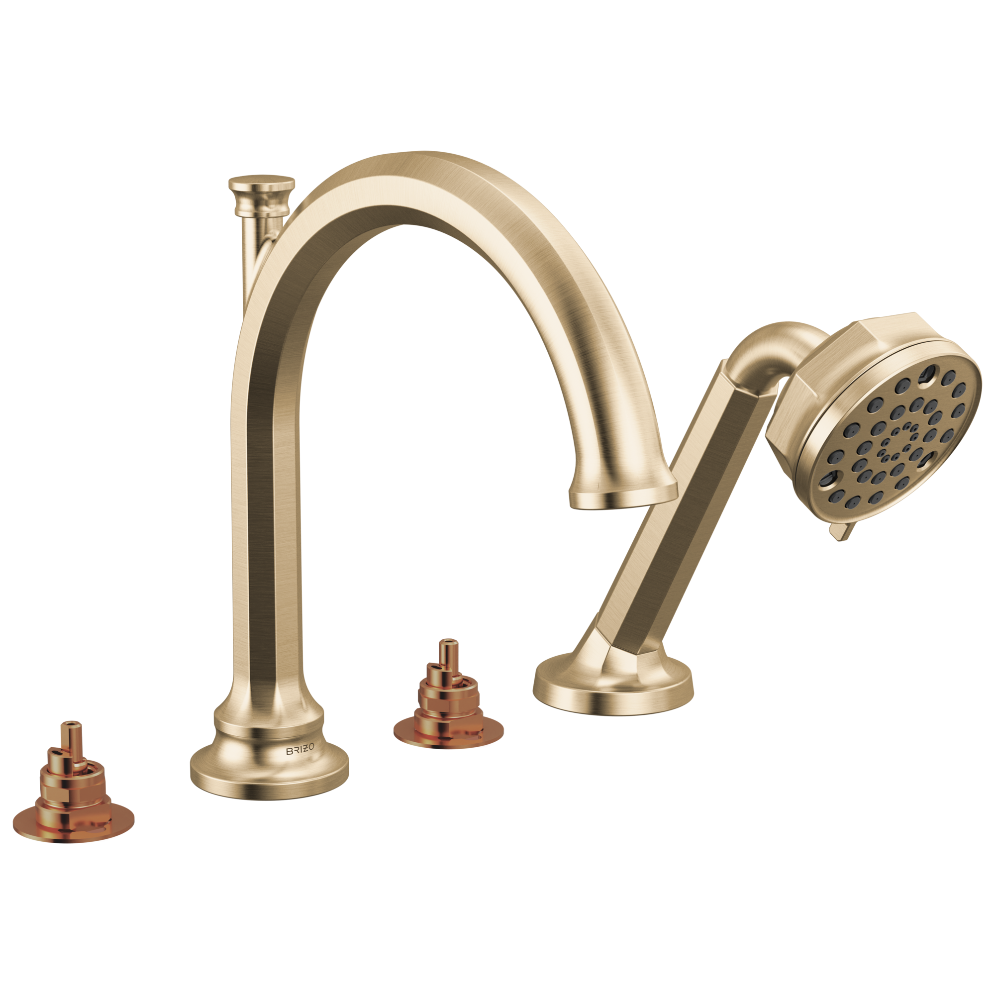 Brizo Beauclere Roman Tub Faucet With Handshower - Less Handles
