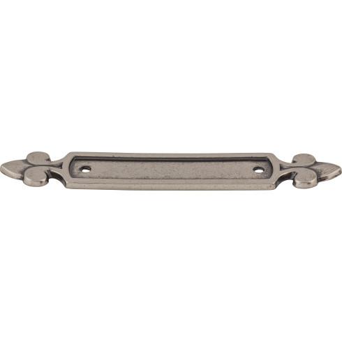 pewter antique backplate