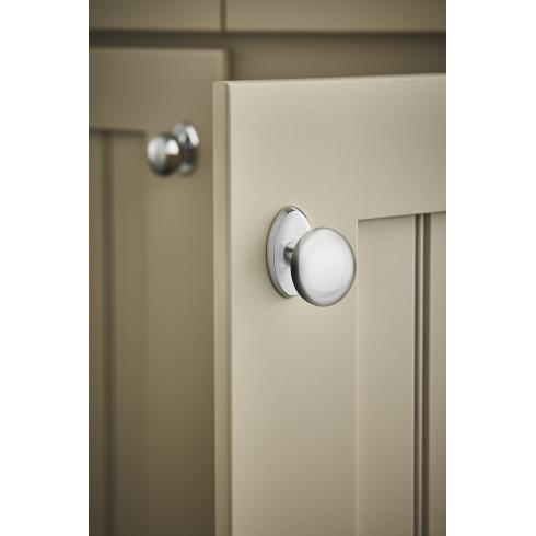 polished nickel backplate