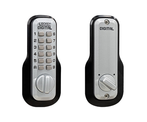 polished chrome deadbolt