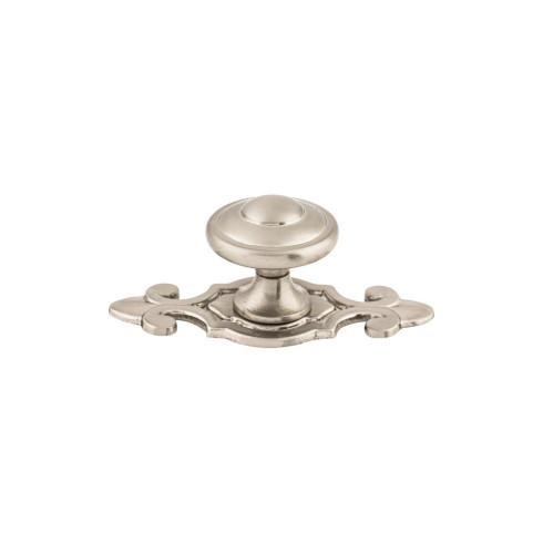 Top Knobs Canterbury Knob 1 1/4 Inch w/Backplate