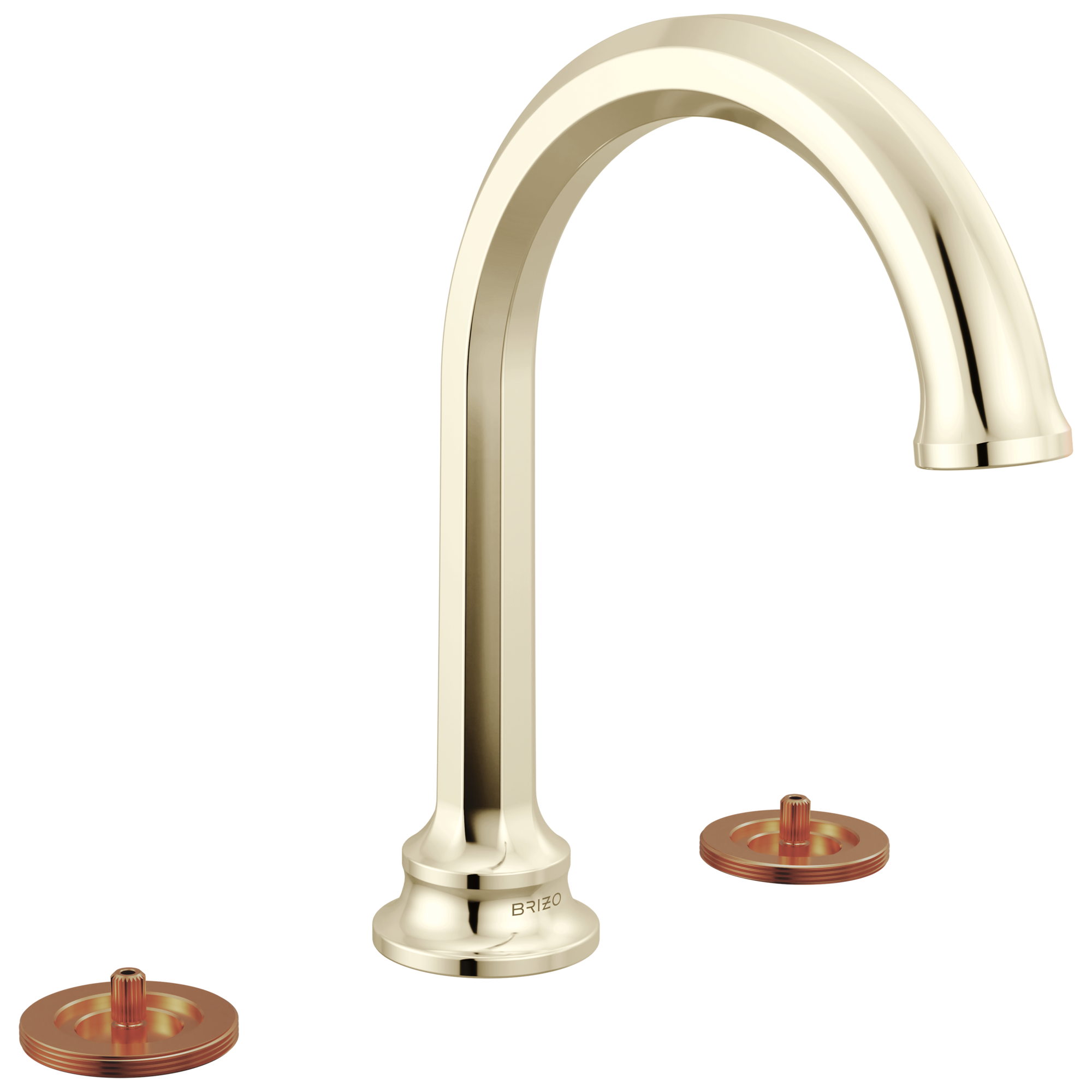 Brizo Beauclere Widespread Lavatory Faucet with Arc Spout - Less Handles 1.2 GPM