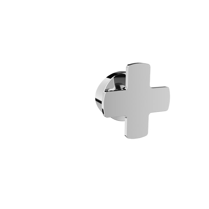 chrome shower valve