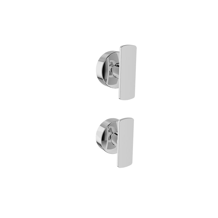 chrome thermostatic shower valve