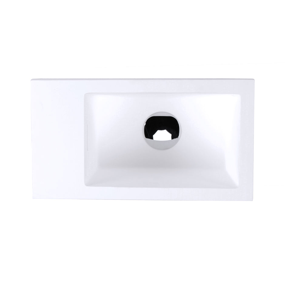 gloss white sink