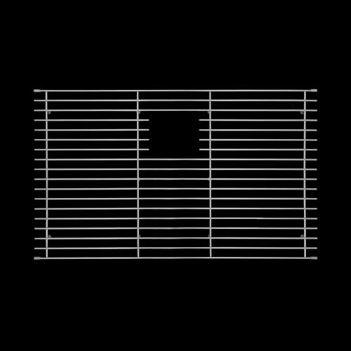 MILA solid stainless steel bar basin grid 32.5 x 17.5