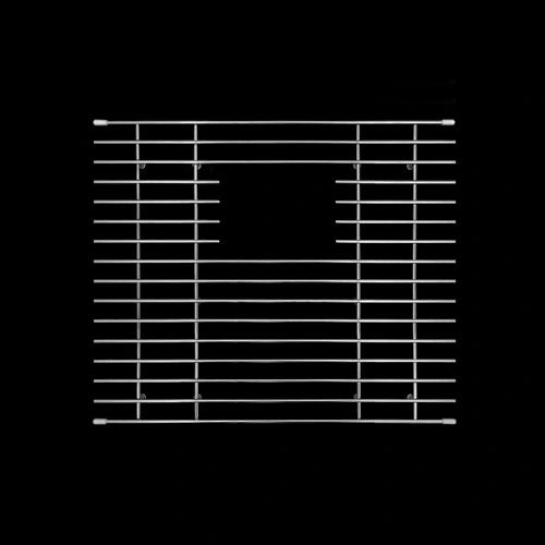MILA solid stainless steel bar basin grid 18.5 x 16