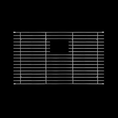 MILA solid stainless steel bar basin grid 30.5 x 16