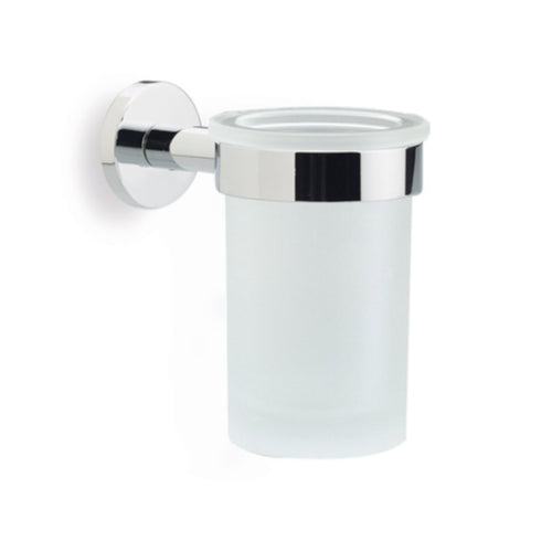 chrome toothbrush holder