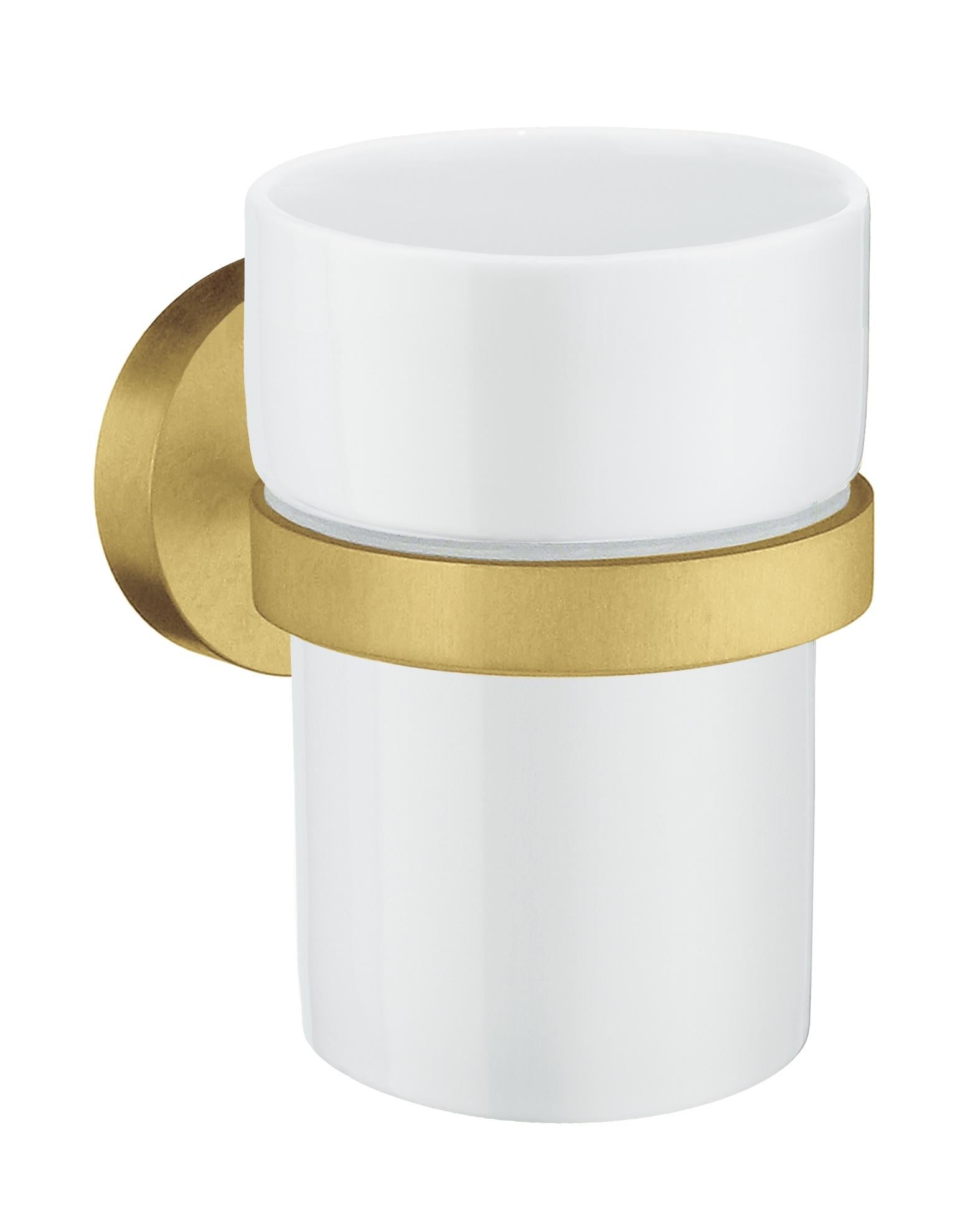 Smedbo Home Holder with Tumbler with Porcelain Tumbler