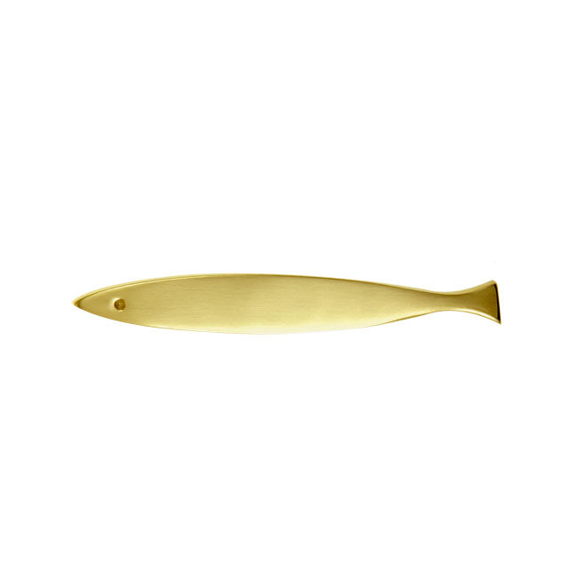 satin brass knob