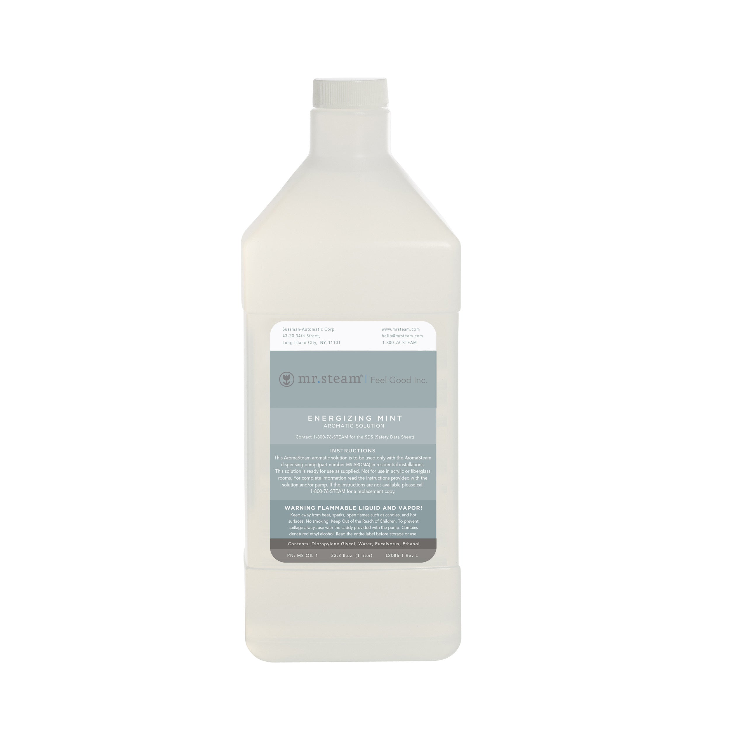 Mr Steam Essential Aroma Oil - 1 Liter
