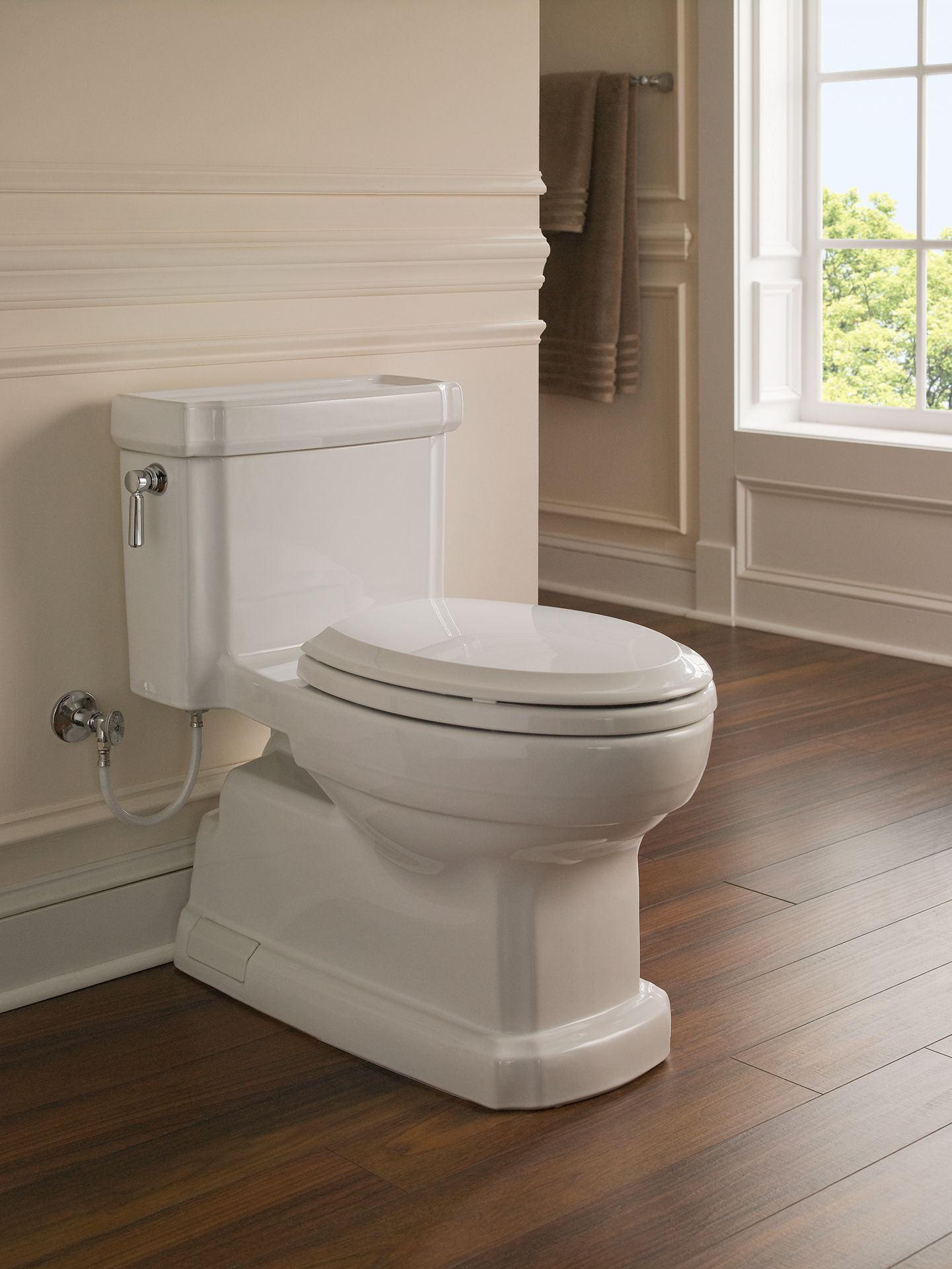ebony toilet