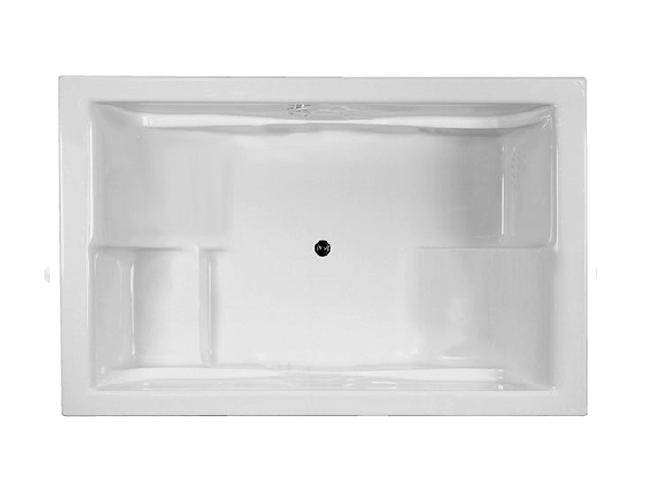 white bathtub