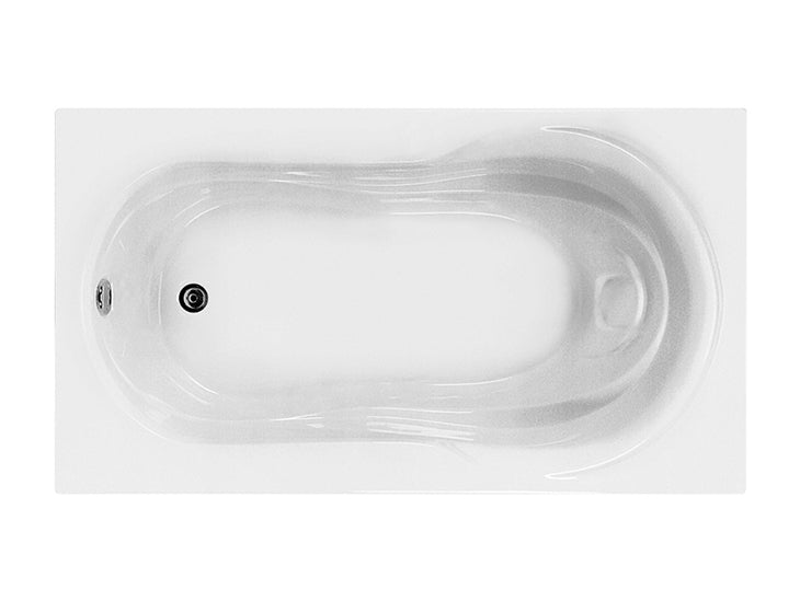 white bathtub