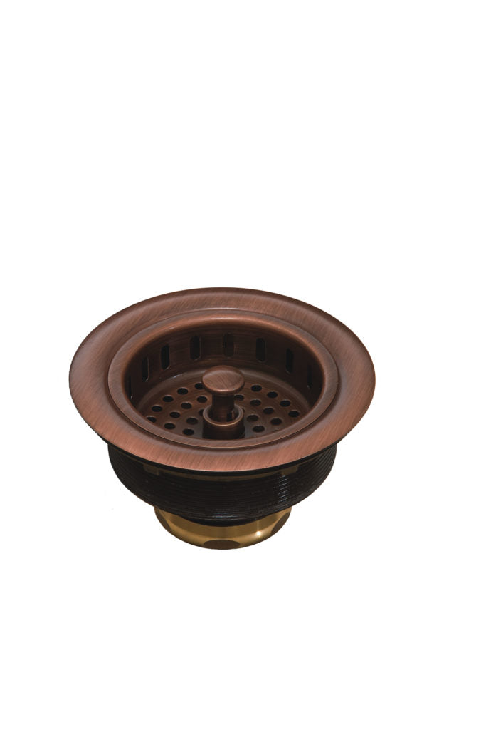 antique copper basket strainer