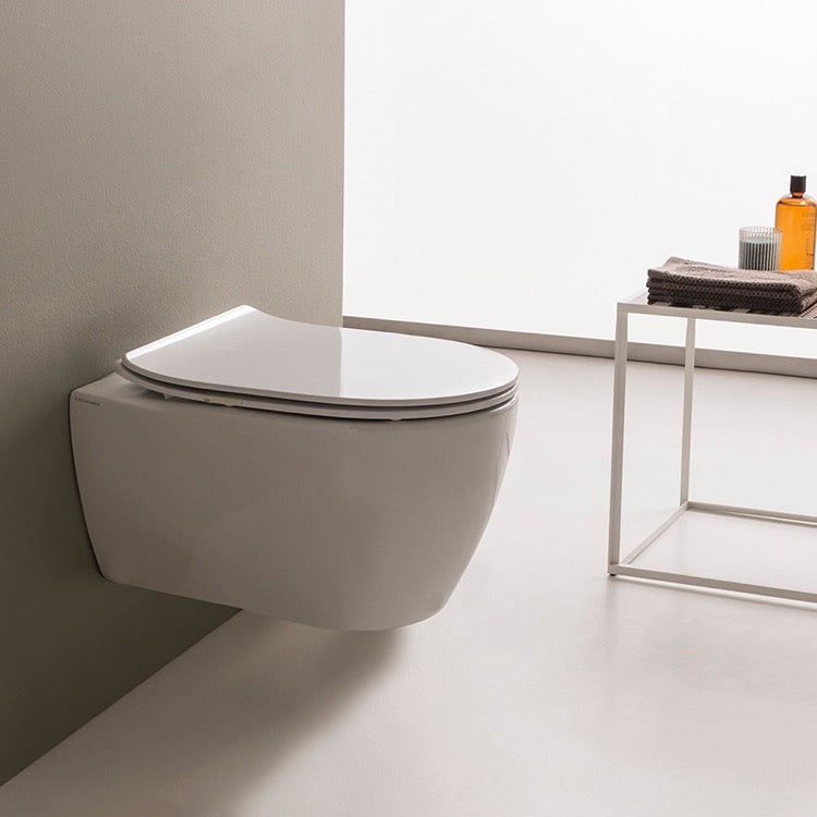 white toilet