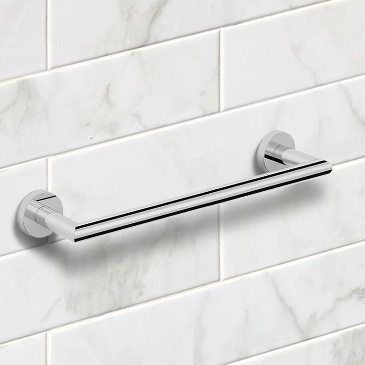 chrome towel bar