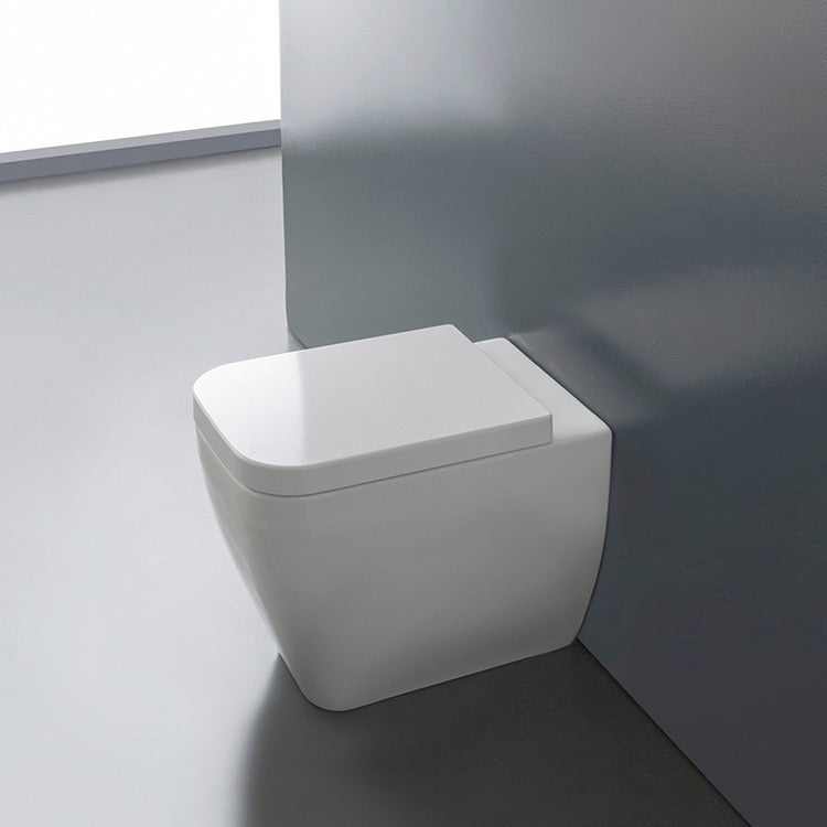 white toilet