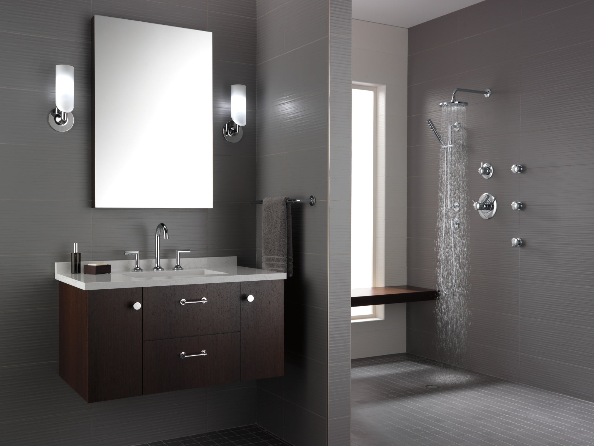 chrome diverter trim