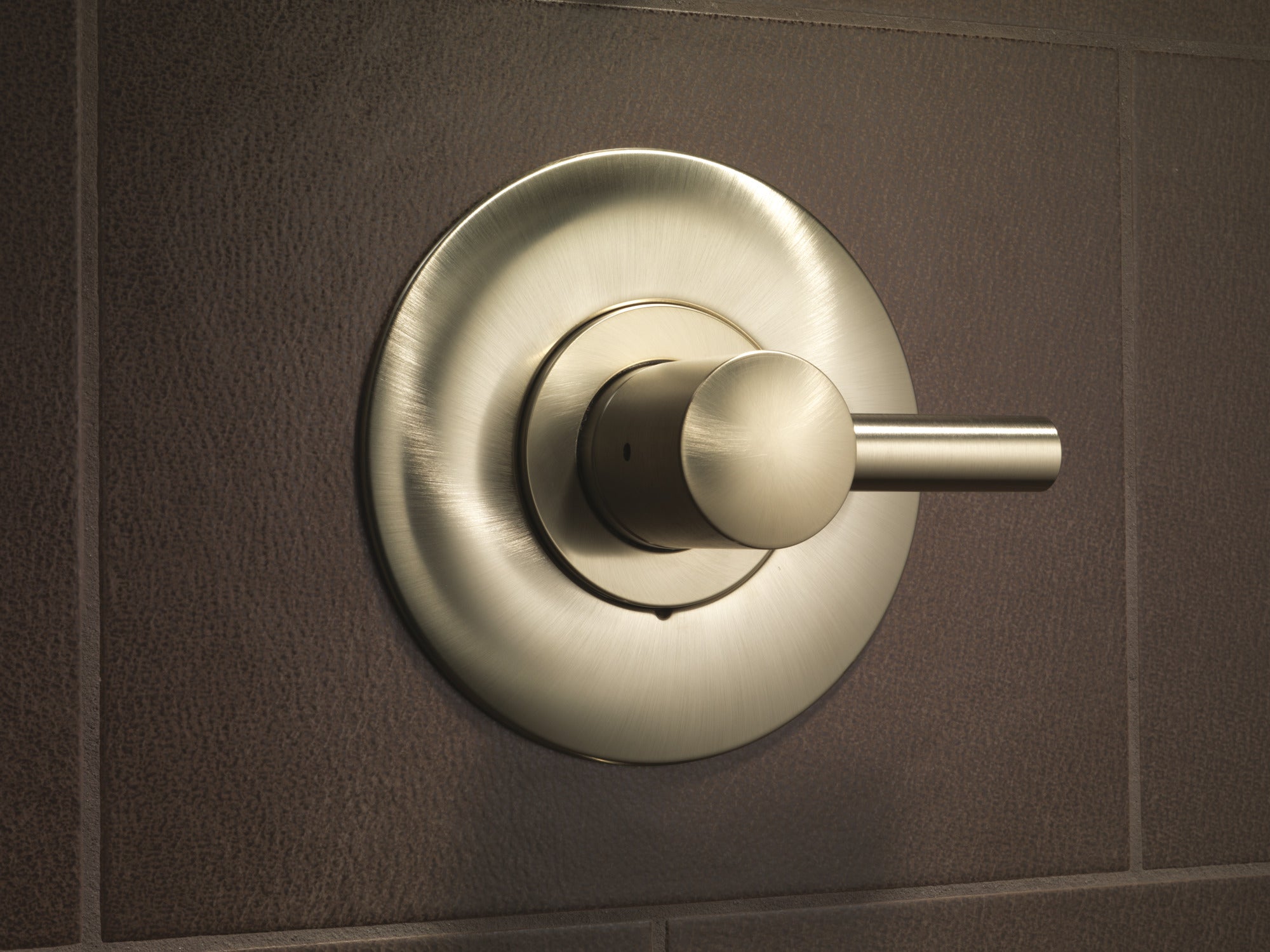 brushed nickel thermostatic valve