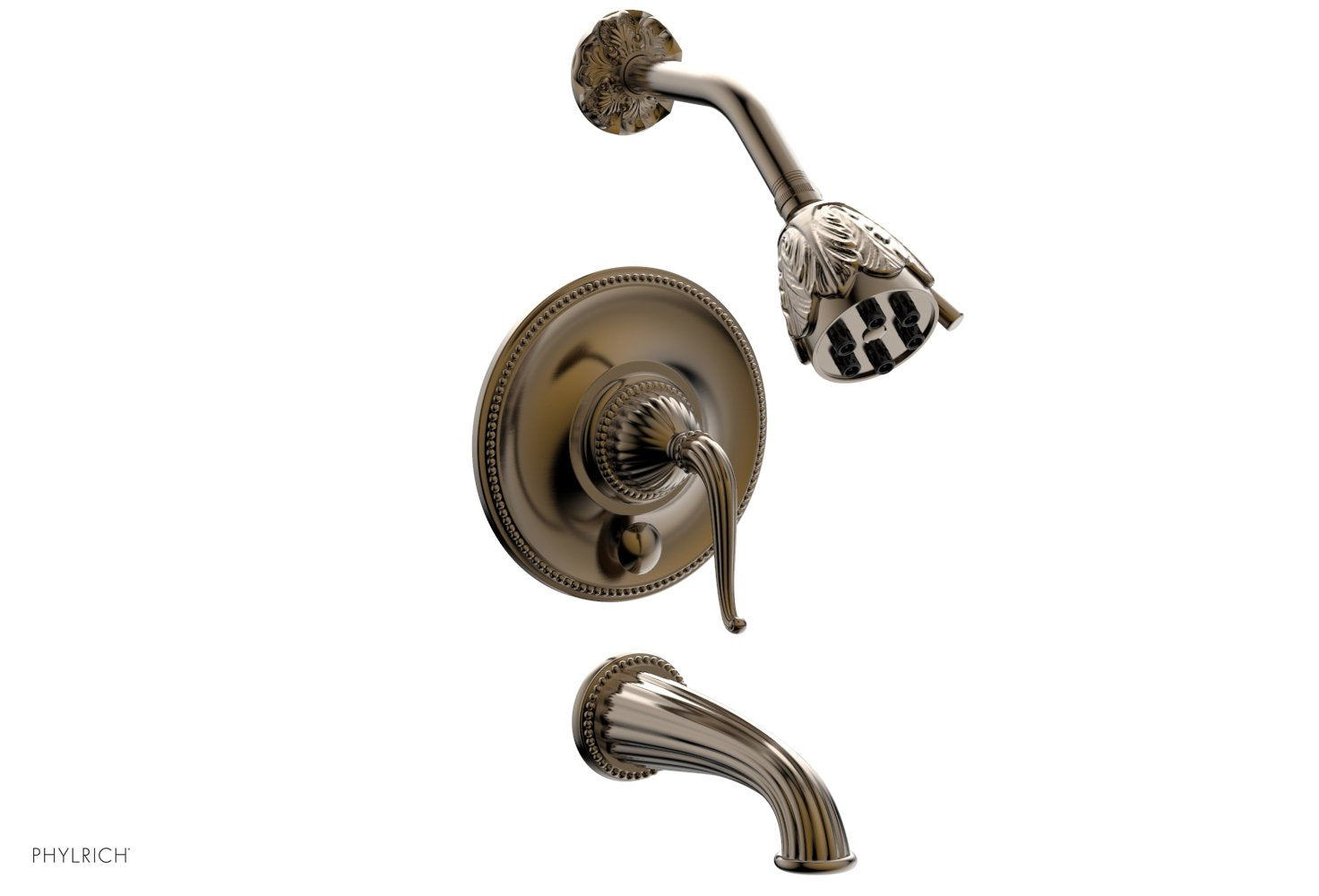 Phylrich GEORGIAN & BARCELONA Pressure Balance Tub and Shower Set