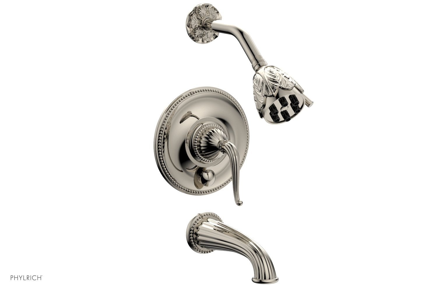 Phylrich GEORGIAN & BARCELONA Pressure Balance Tub and Shower Set