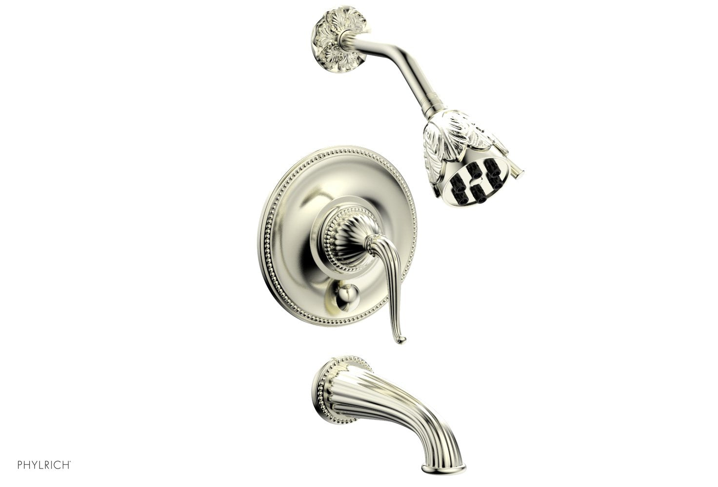Phylrich GEORGIAN & BARCELONA Pressure Balance Tub and Shower Set