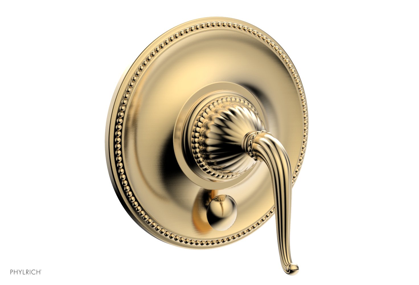 Phylrich GEORGIAN & BARCELONA Pressure Balance Shower Plate with Diverter and Handle Trim Set
