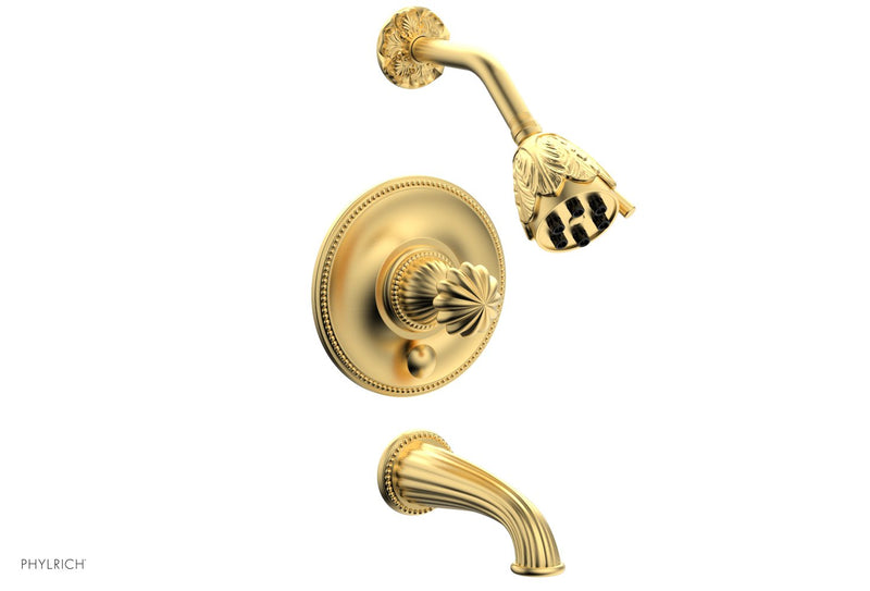 Phylrich GEORGIAN & BARCELONA Pressure Balance Tub and Shower Set