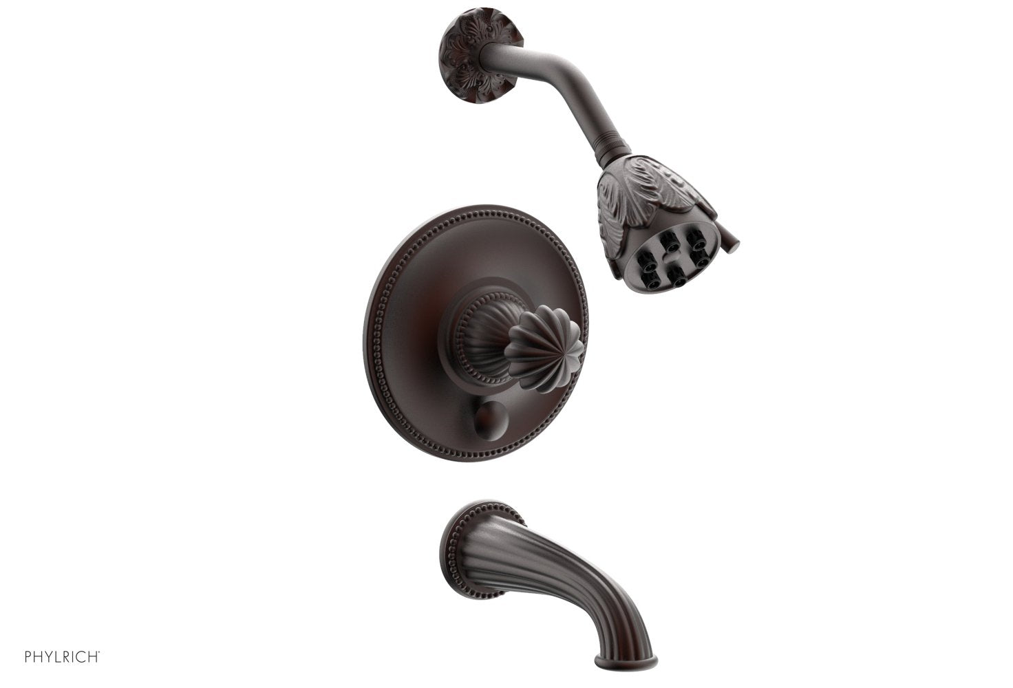 Phylrich GEORGIAN & BARCELONA Pressure Balance Tub and Shower Set
