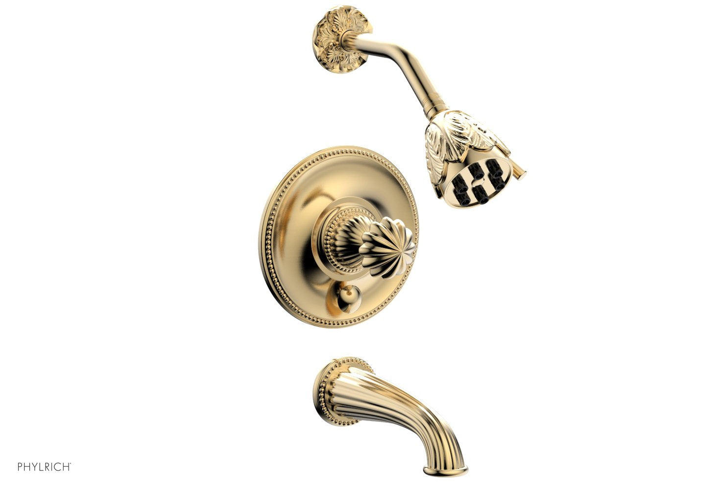 Phylrich GEORGIAN & BARCELONA Pressure Balance Tub and Shower Set
