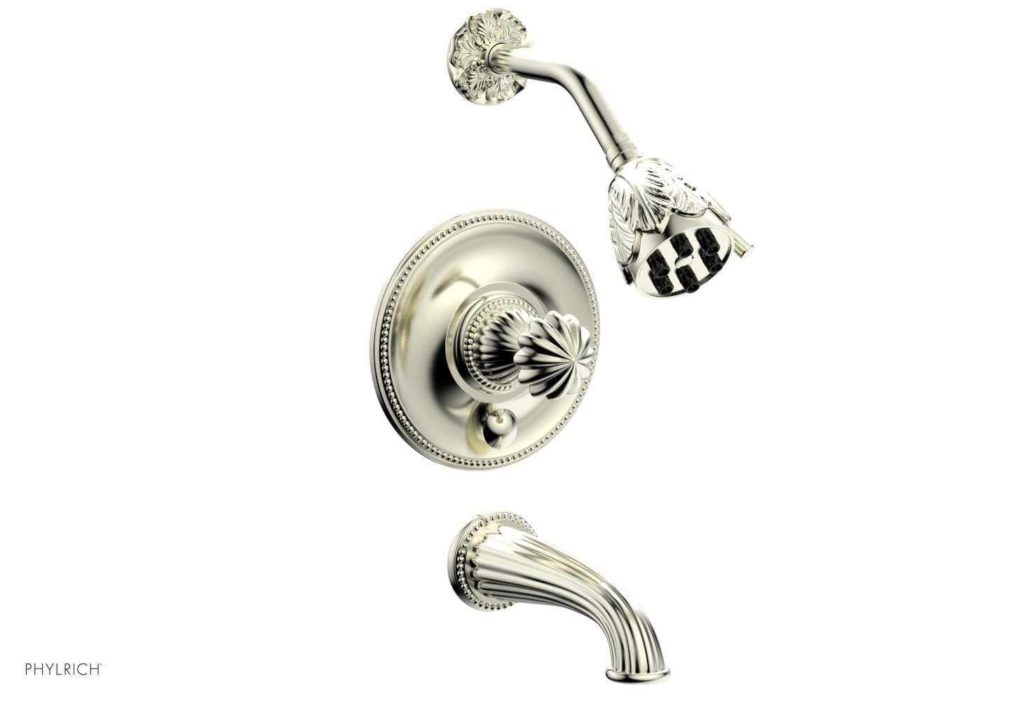 Phylrich GEORGIAN & BARCELONA Pressure Balance Tub and Shower Set