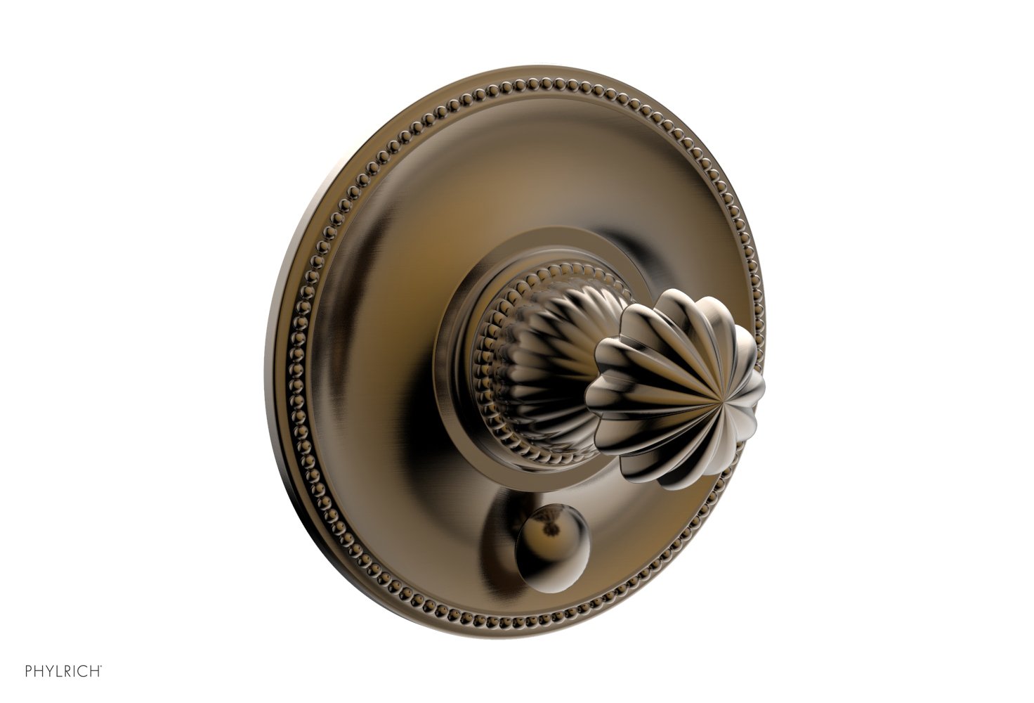 Phylrich GEORGIAN & BARCELONA Pressure Balance Shower Plate with Diverter and Handle Trim Set