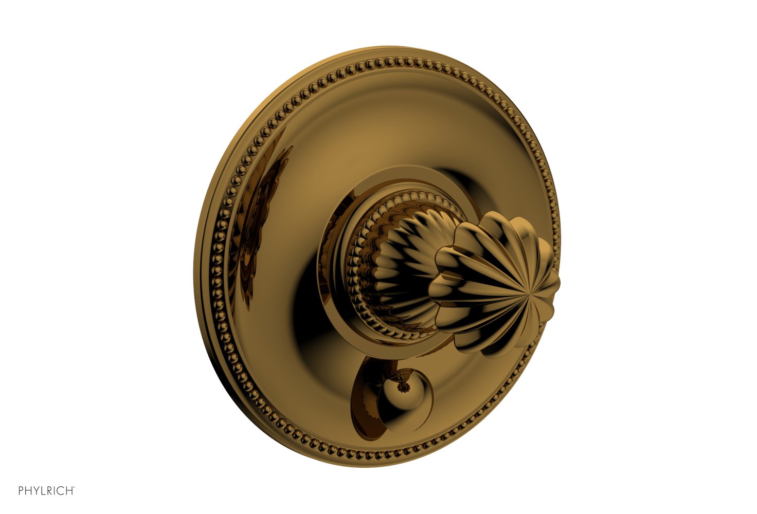 Phylrich GEORGIAN & BARCELONA Pressure Balance Shower Plate with Diverter and Handle Trim Set