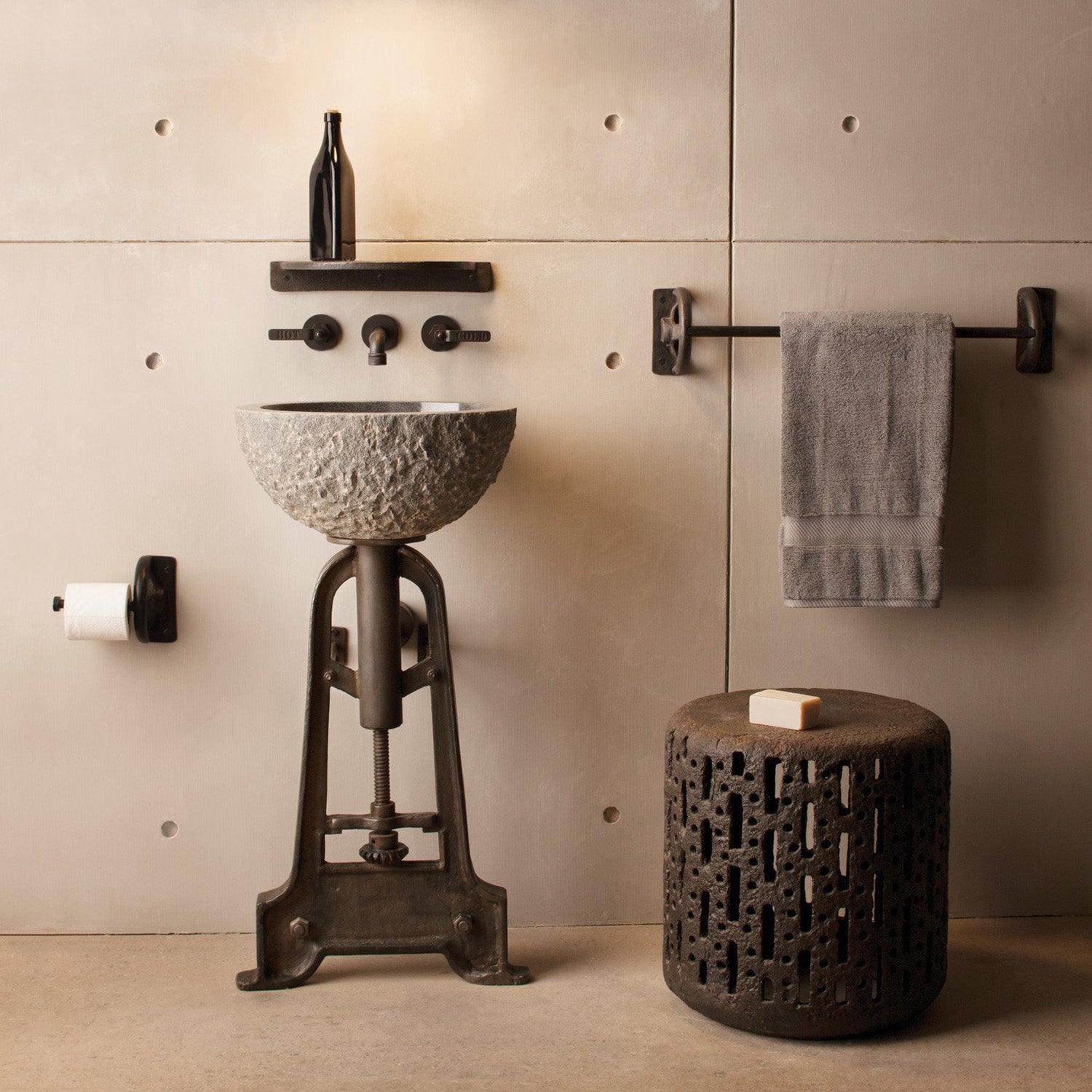 cast iron sink