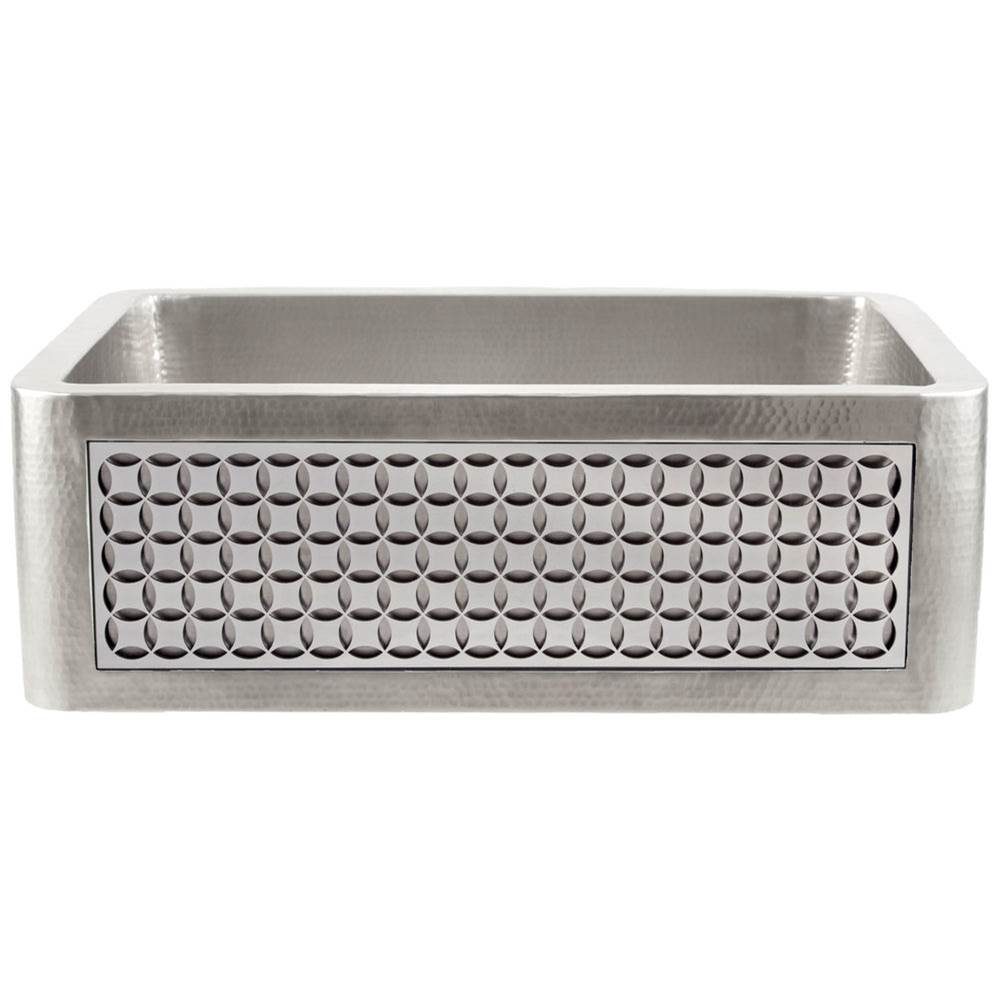 satin stainless steel panel