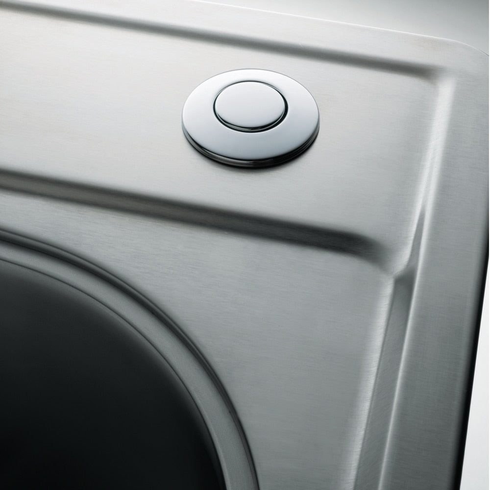 polished chrome air switch