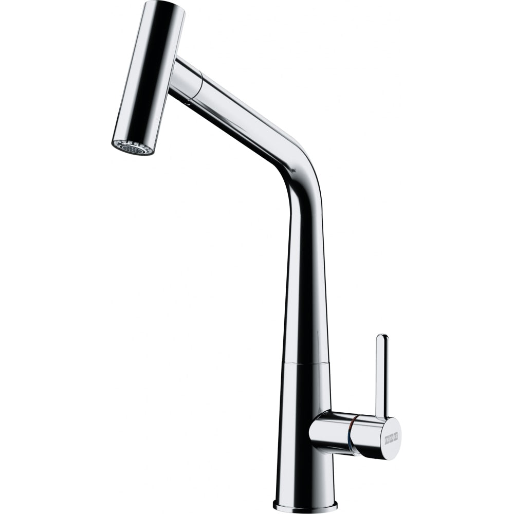 polished chrome faucet