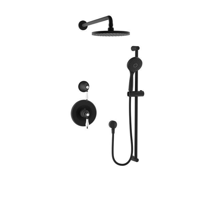 Baril Ralph Complete Thermostatic Shower Kit - Non-Shared Ports