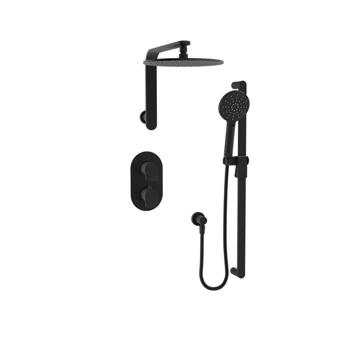 Baril Profile Complete Thermostatic Pressure Balanced Shower Kit - Non-Shared Ports