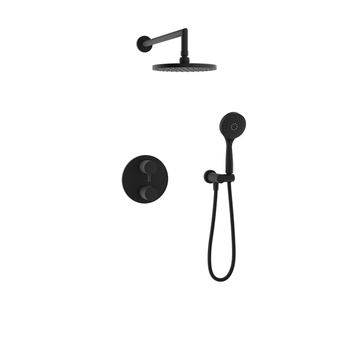 Baril Zip Complete Thermostatic Pressure Balanced Shower Kit - Non-Shared Ports