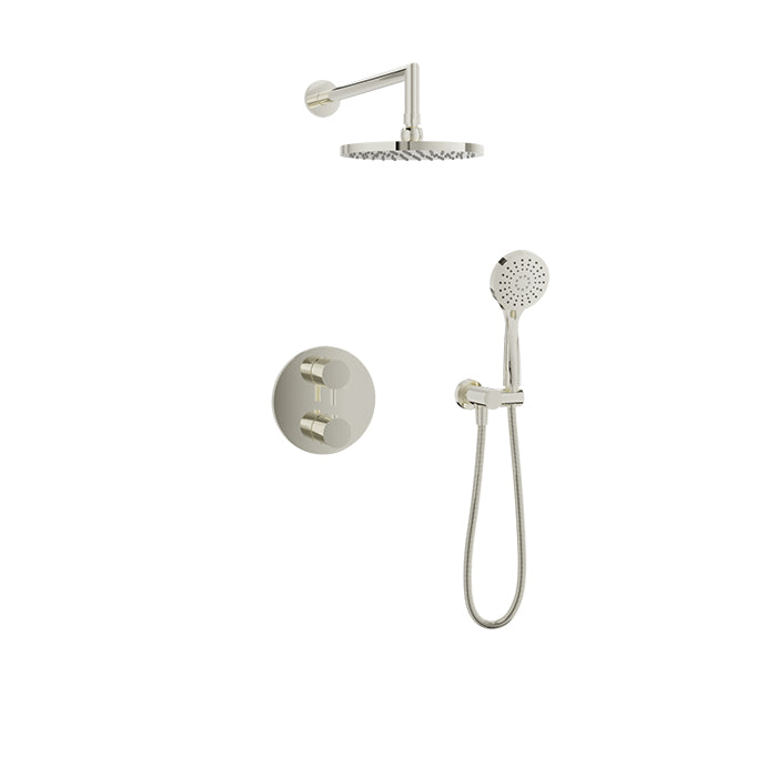 Baril Zip Complete Thermostatic Pressure Balanced Shower Kit - Non-Shared Ports
